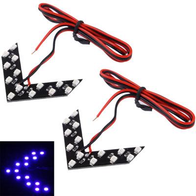 14 LED 3528 SMD Arrows Light for Car Side Mirror Turn Signal