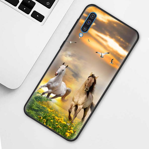 Running Horse Capas pro Samsung Galaxy A51 A71 A72 M30s A21 A21s A31 A41 Pouzdro na telefon M31s M51 A21 A12 A02s