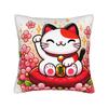 Pillow Case Lucky Cat Money For Shop Soft Pillow Cover For Couch Sofa Bedroom Retro Trendy Pillowcases