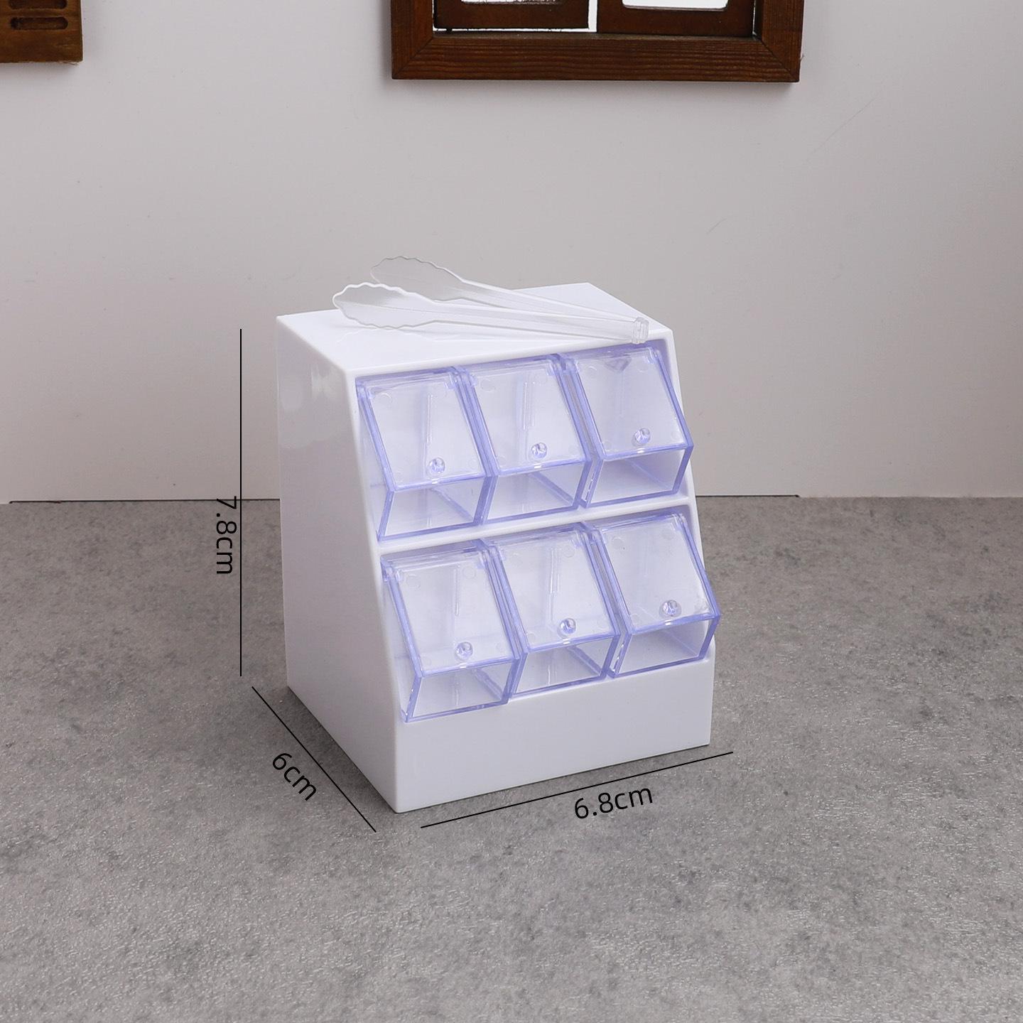 Miniature Dollhouse Supermarket Shelf Toy Set