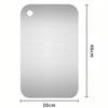 Stainless Steel Non-slip Thick Cutting Board - Large, Anti-mold, Needle Design for Household Use