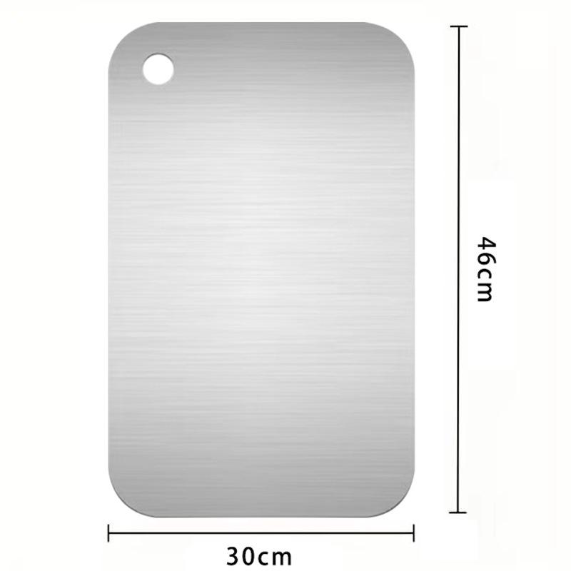 Stainless Steel Non-slip Thick Cutting Board - Large, Anti-mold, Needle Design for Household Use