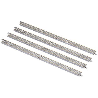 TOMYTEC TOMIX N Gauge Straight PC Rail S280-PC F 4-Piece Set 1012 Model Railroad Supplies