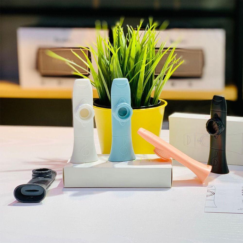 Adjustable Tone Kazoo Instrument Colorful Accompaniment Kazoo Single Hole Kazoo  Outdoor Activities