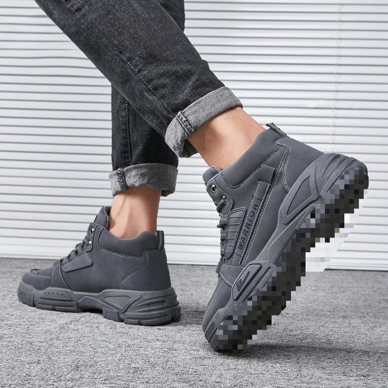 Men's shoes Martin boots summer new high-top outdoor tooling shoes hiking shoes men's sports boots
