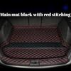 Main trunk mat for Skoda Octavia 4th 2020-2026 generation Integrated door sill Interior Accessories Cargo Liner car durable