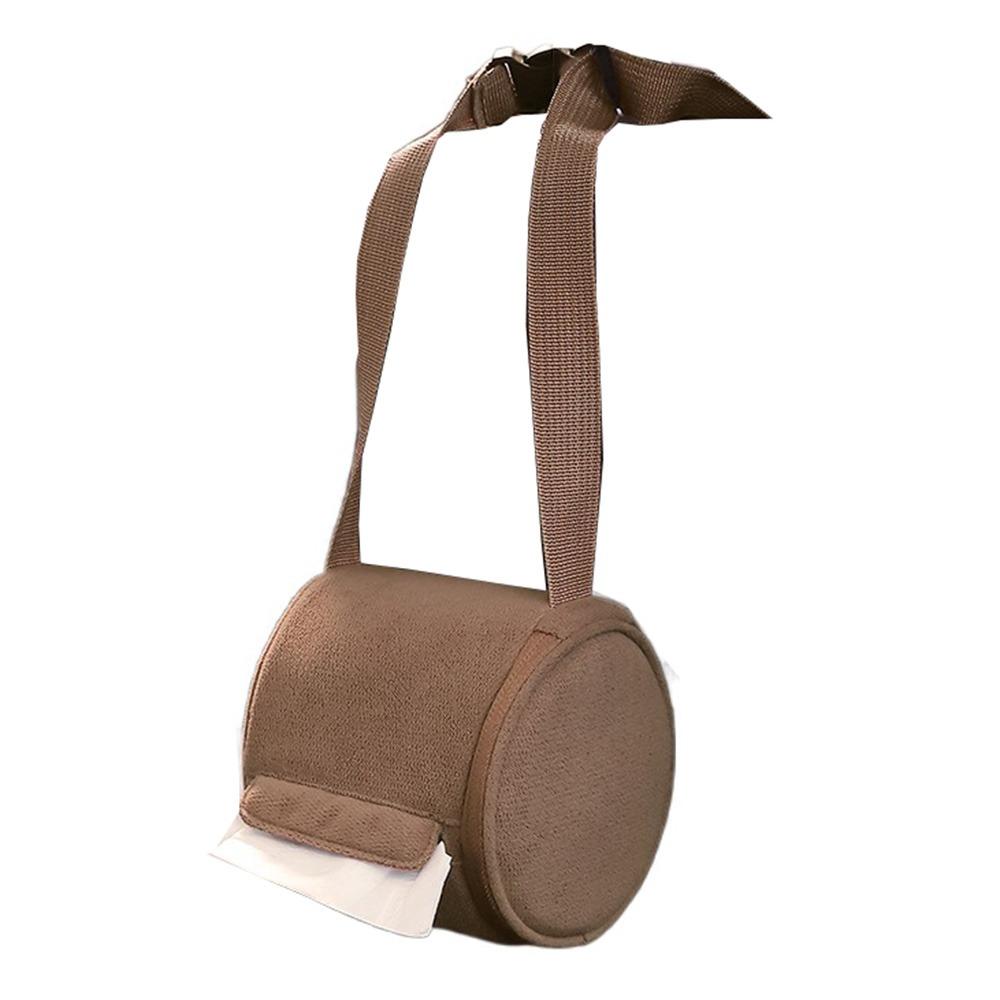

Hanging Hanging Tissue Bag with Strap Roll Paper Dispenser Portable Napkin Box Car Interior кавовий