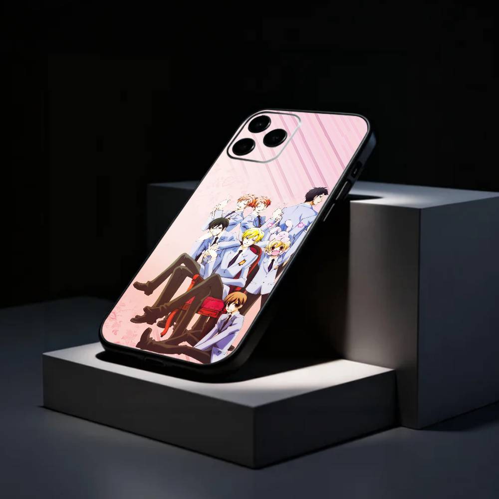 O-Ouran High S-School Host Club   Phone Case Silicone Soft For IPhone 17 16 15 14 13 12 11 X XR Plus Pro Max Plus