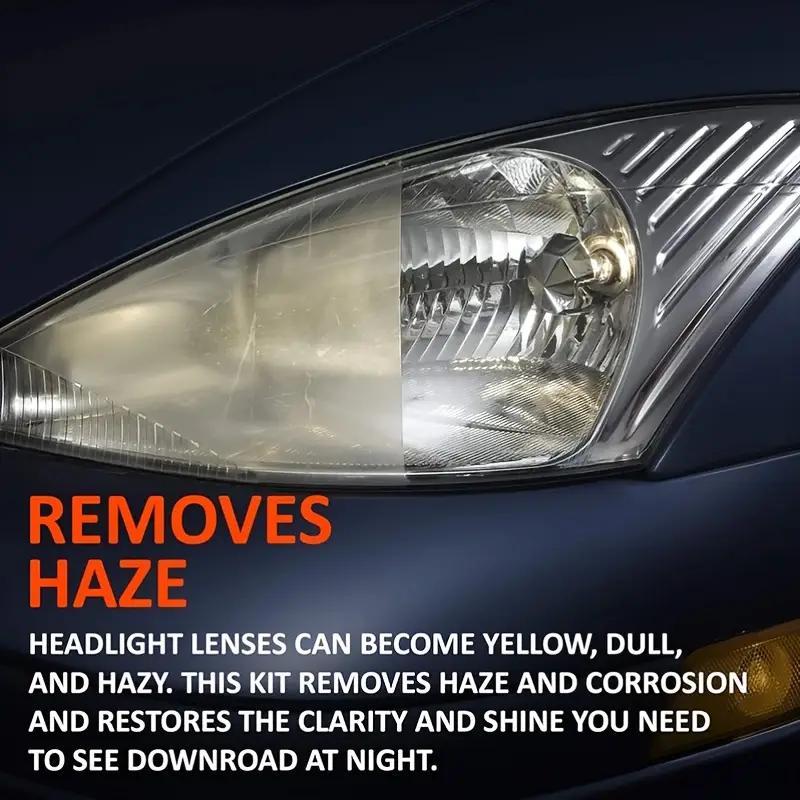 Headlight Restoration Paste - Scratch Remover, Headlight Polishing and Restoration - Restores Clarity, Enhances Brightness