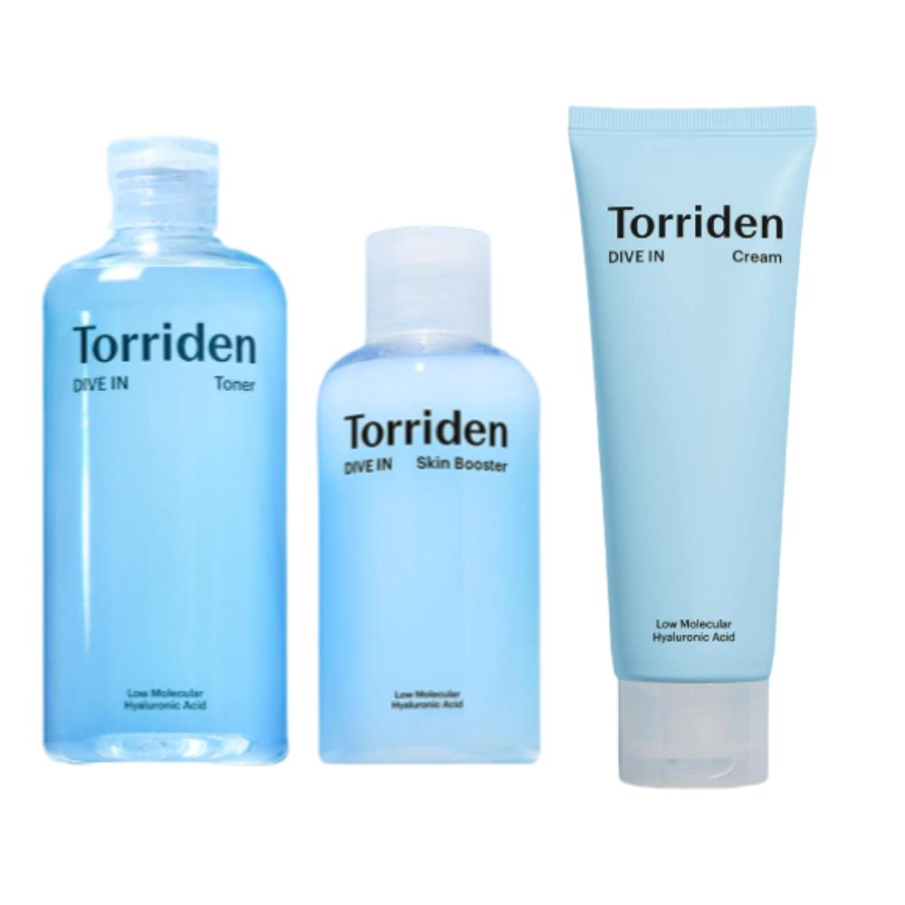 

Torriden Dive-In Hydration Set – Toner 300ml, Skin Booster 200ml & Cream 80ml