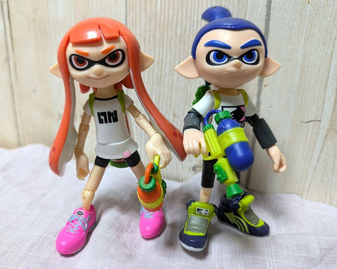

[Б/У] Супер редкий, не продается в Японии! Фигурка Splatoon из мира Nintendo