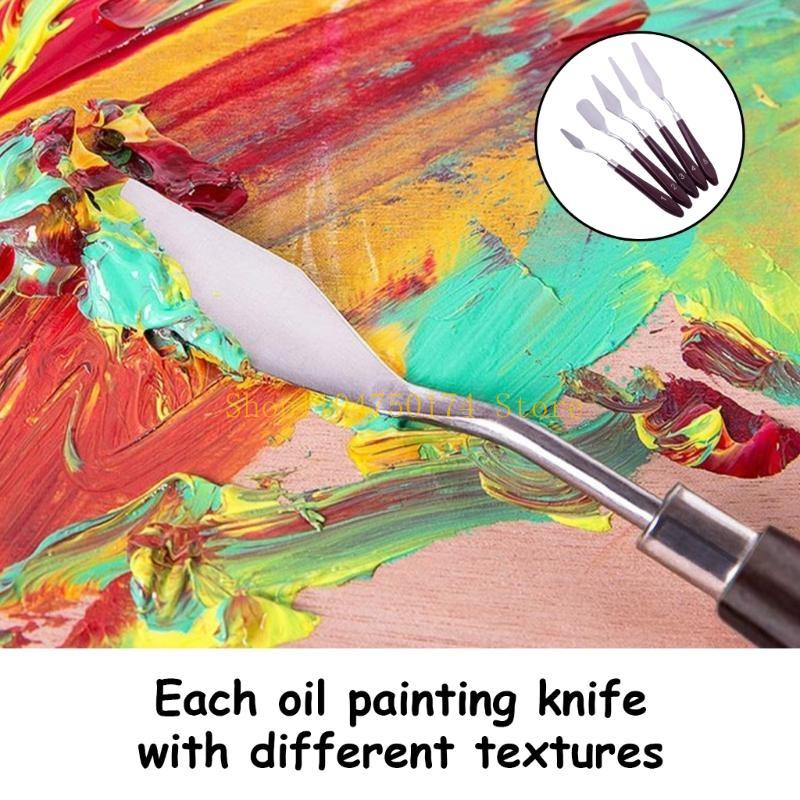 11x Palette Knife Set Painting Spatula Set Oil Painting Tool Set for Watercolour top sale