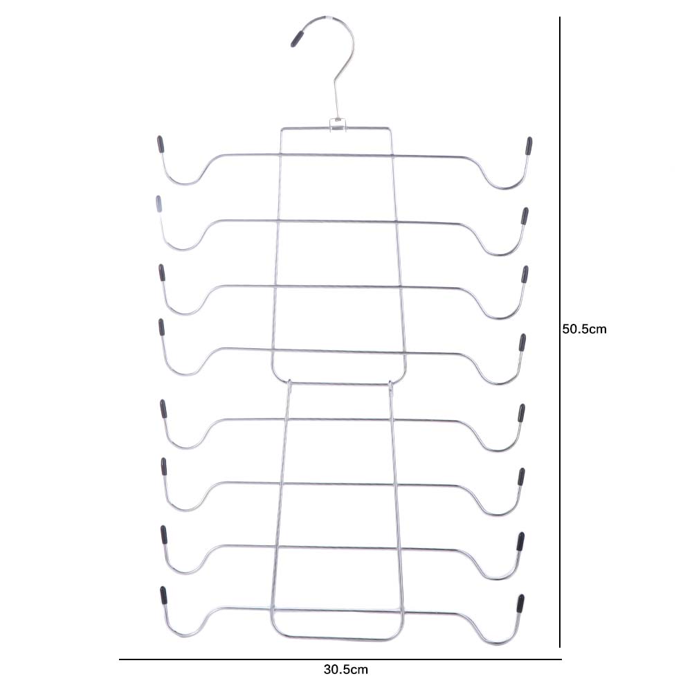 Stainless Steel Bra Tank Top Hangers Save Space Closet Organizers Underwear Hanger  Trouser Racks