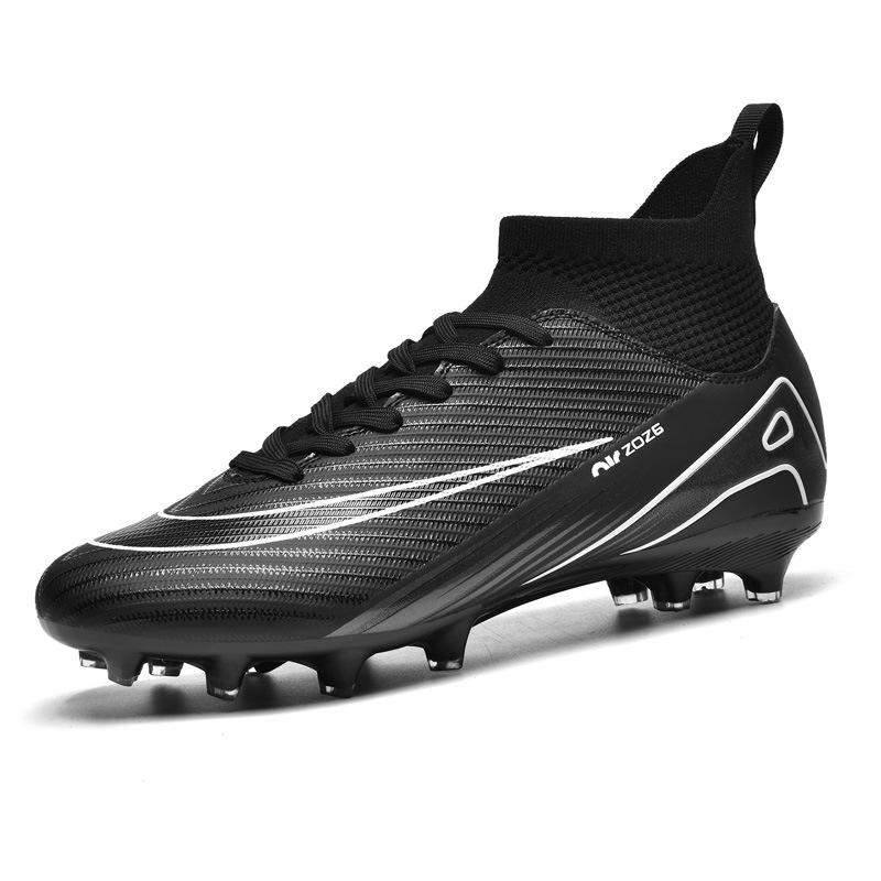 New football shoes long broken nails high top men's and women's youth sports