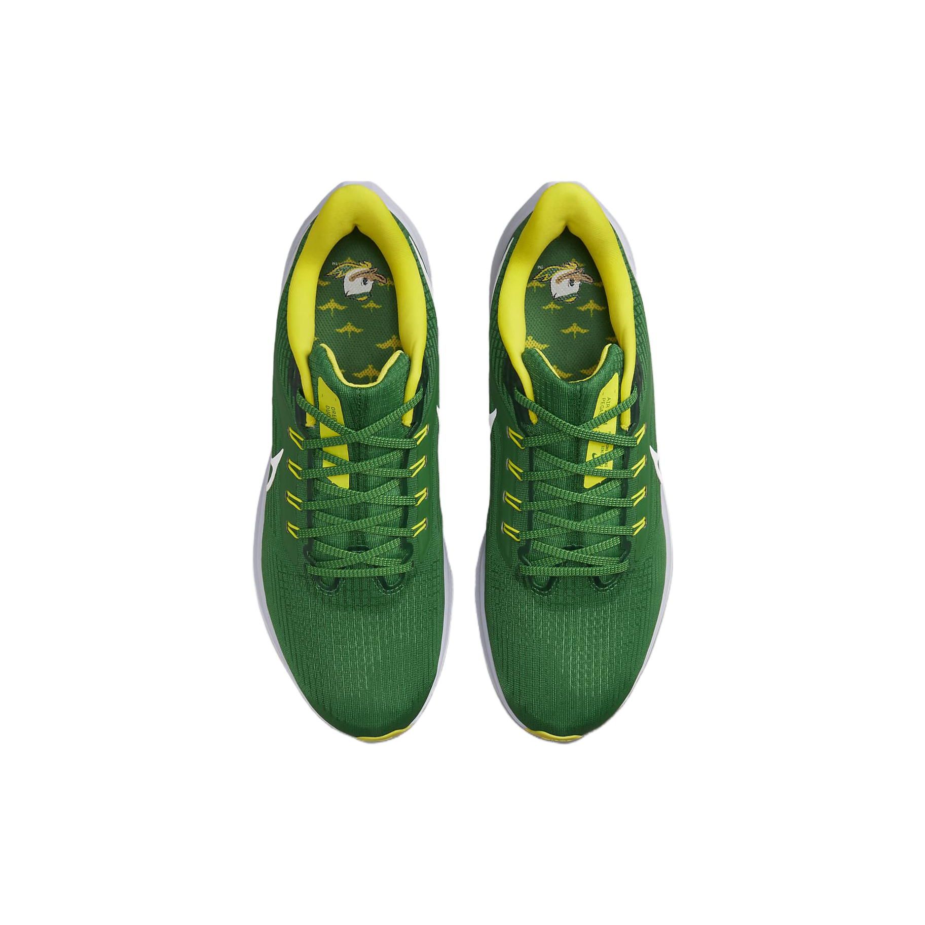Мужские кроссовки Nike Air Zoom Pegasus 39 Oregon Green Apple-Green Yellow-Strike — фото 4