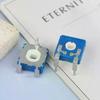 5pcs 10K/100K Vertical Adjustable Potentiometer CA14NV17.5 10KA2020LV10 Adjustable Resistance Potentiometer