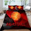 Basketball Duvet Cover King/Queen Size,sports Game Collections Bedding Set for Kids Teens Boys,athlete Bedroom Decor Quilt Cover