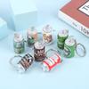 Simulation Canned Beer Keychain Boy Men Beer Can Keyring Trinket Couples Cool