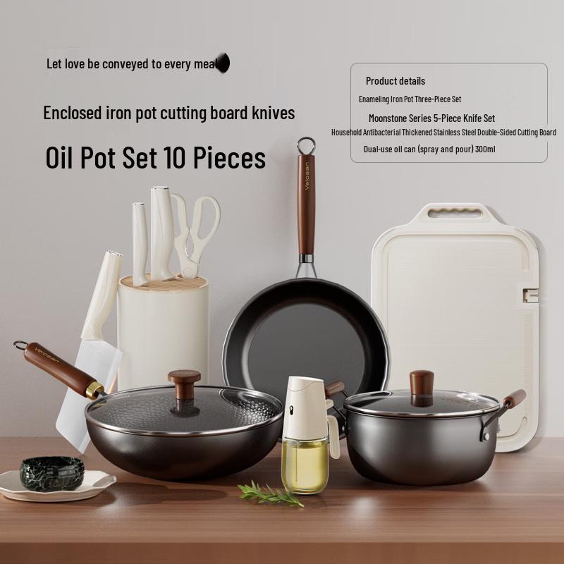 VELOSAN Pebble Aesthetic Cookware Set