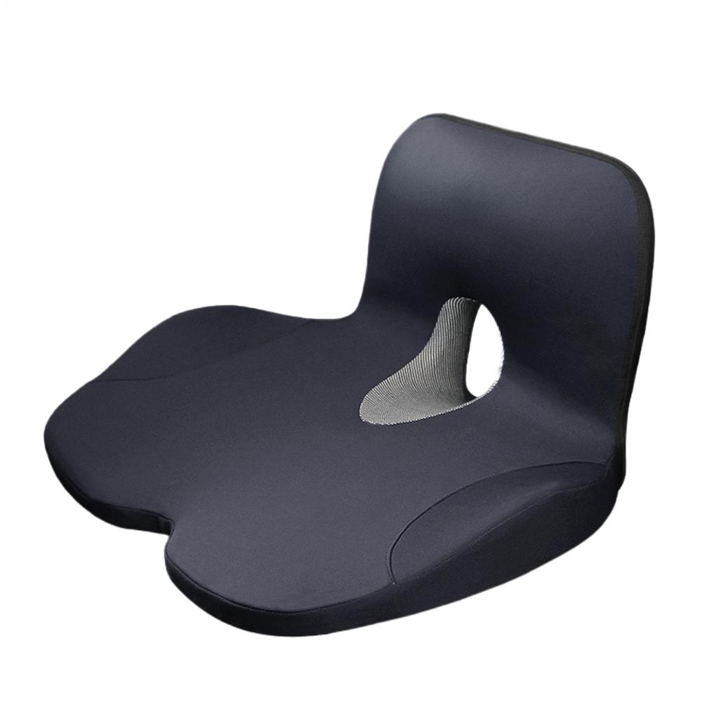 Car Seat Cushion Lumbar Support Pillow For Desk Chair Non-Slip Ergonomic Lumbar Support Pillow Relief Foam Carseat Pad For Hips