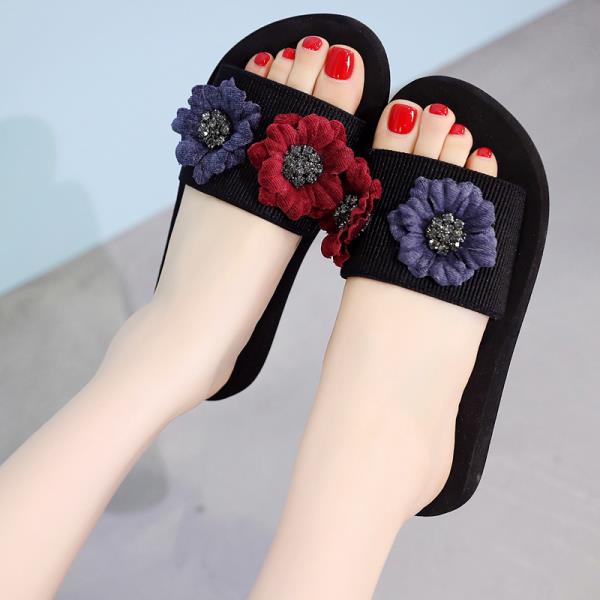 

Модная пляжная обувь, тапочки, повседневные шлепанцы, резиновые шлепанцы, платформа, женские сабо, роскошные гавайские мягкие плоские, 2025 мода 35