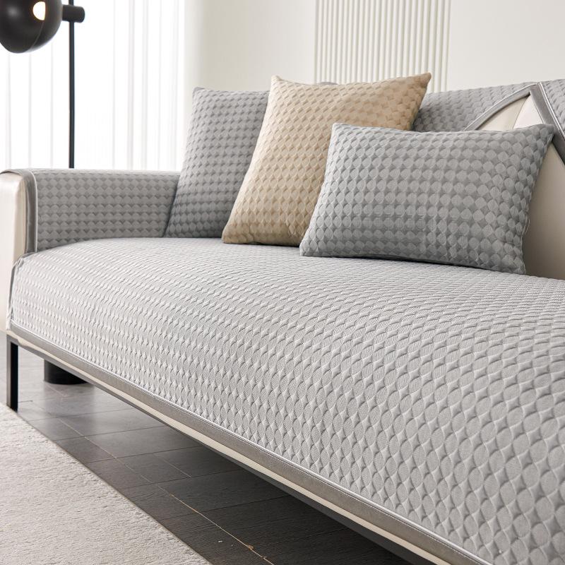 Ice Silk Summer 2025 Sofa Cushion: Advanced Cool Non-Slip Seat Pad