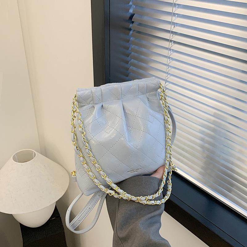 

Women s bag new fashion simple casual backpack diamond versatile single shoulder crossbody bucket bag