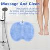 - Shower Foot Massager - Exfoliating Pads to Promote Blood Circulation, Bathroom Accessories