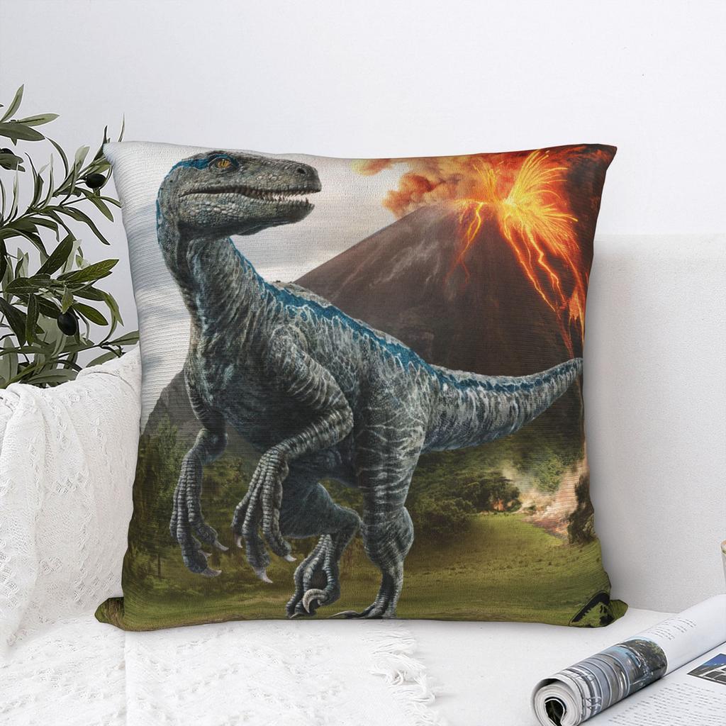 Jurassics Parks Pillowcase Soft Polyester Cushion Cover Decoration Throw Pillow Case Cover Chair Zippered 40*40cm
