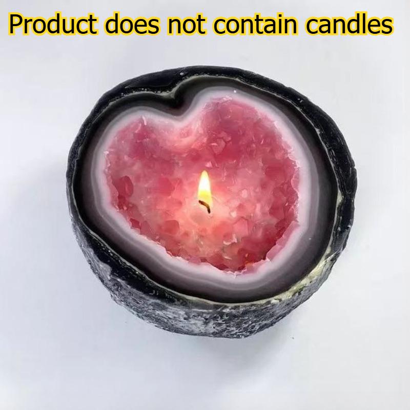 

Creative Candle Holder Bowl Retro Resin Craft Desktop Ornament Home Decorative Sculpture for Tabletop Decoration Candlestick красный