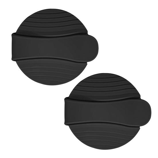 1/2Pcs Silicone Bottle Cap Easy Snap-On Design Easy to Clean Salad Flask