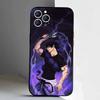 Toji Fushiguro Jujutsu K-Kaisen Phone Case For iPhone 17,16,15,14,13,12,11,Pro,XS,Max,XR,Plus,E,SE4,Mini Black Soft Cover