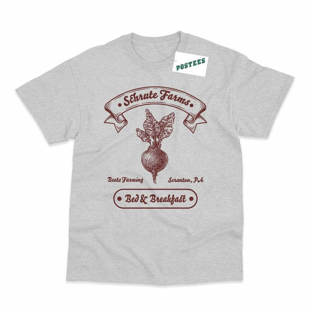 

Schrute Farms B&B Inspired By The Office US Printed T-Shirt XL