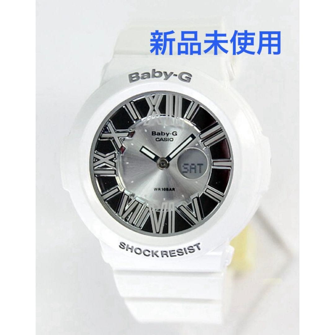 [In operation, new and unused] Baby-G watch BGA-160 White White