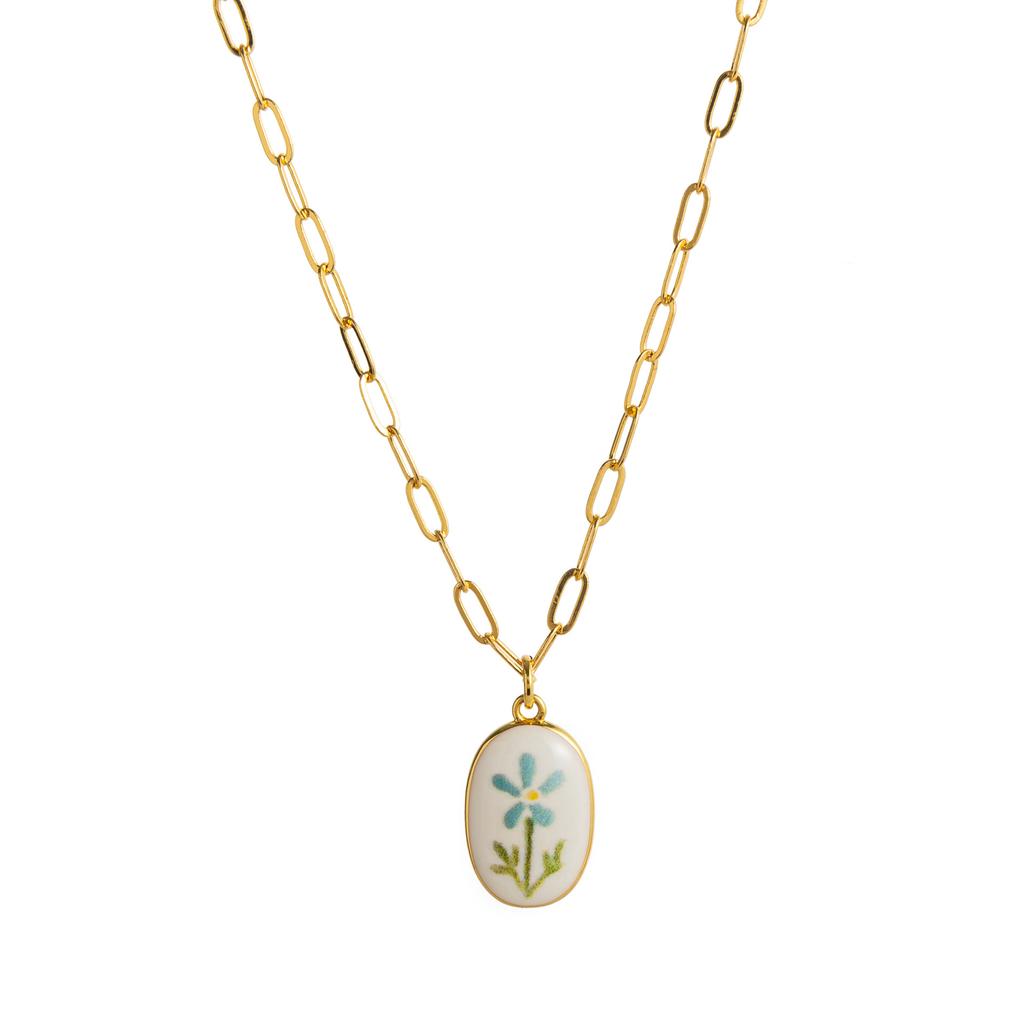 Niche Fresh Plant Series Necklace Diy Lemon Strawberry Bow Pendant Necklace Collarbone Chain