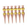 Plastic Novelty Bikini Tools Joke Stag Golf Professional Tees Equipment Pack of 6