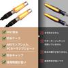 KOPPANG Motorcycle Flowing Turn Signal 6 LED Motorcycle E-Bike Vehicle
