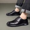 Height Increase Business Casual Men's Leather Shoes Trend Versatile Fashion Leather Shoes Soft Sole Soft Surface Comfortable Men's Leather Shoes