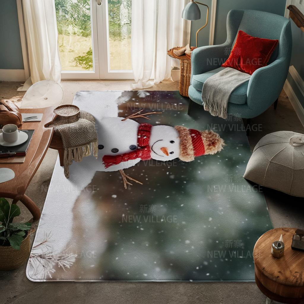 Koberec ke vchodu do domu Rohožka ke dveřím do domu Obývací pokoj Vana Koupelna Protiskluzové koberce s absorpcí vody vana Veselé Vánoce zima