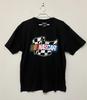 NASCAR Racing Logo Men Black T-shirt Size L Official Licensed Cotton