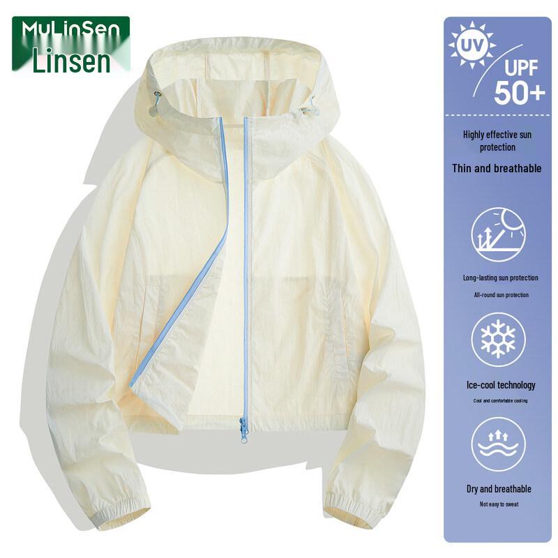 MULINSEN Women s Ice Silk Sun Protection Hoodie L