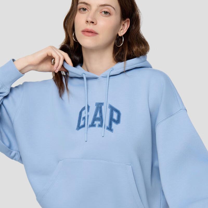 Gap Women's 2025 Fall Logo Appliqué Fleece Hoodie