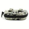Camouflage Glasses Case Outdoor Sports Zipper Box Thickened Anti-stress Sunglasses Case Portable Glasses Storage Box