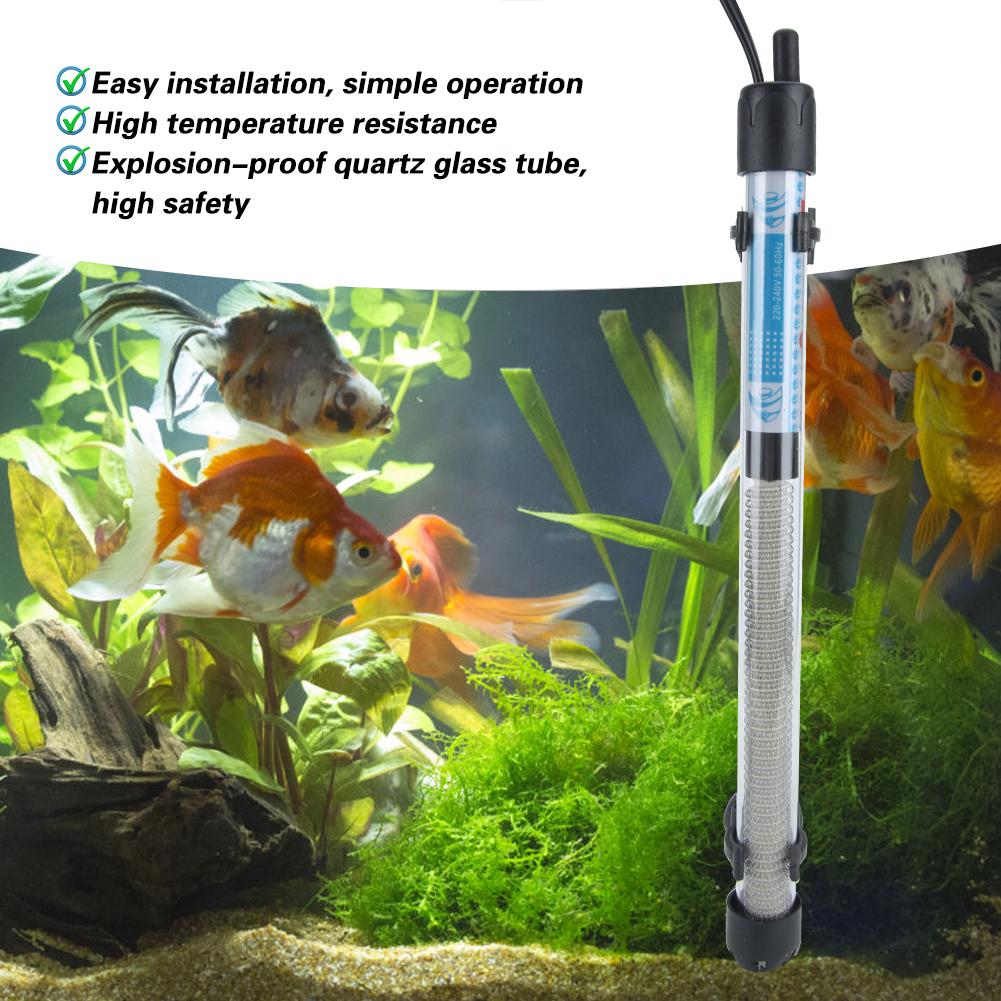 Glass Aquarium Automatic Constant Temperature Anti Explosion Heating Rod Fish Energy-saving Water Heater (300W )