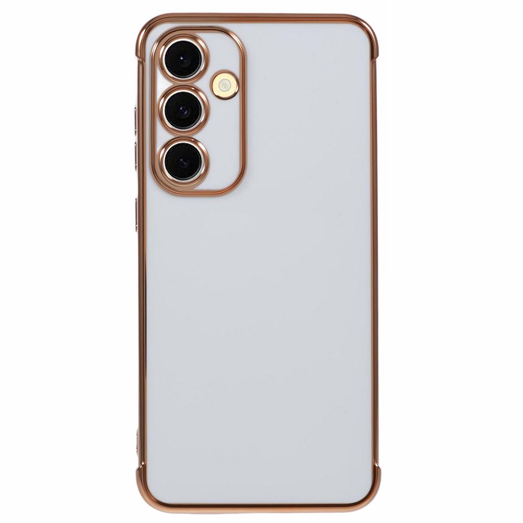 For Samsung Galaxy A14 4G/5G Case Electroplated Frame TPU Soft Phone Cover
