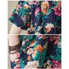Summer Literary Plus Size Plus Flower Bohemian Skirt