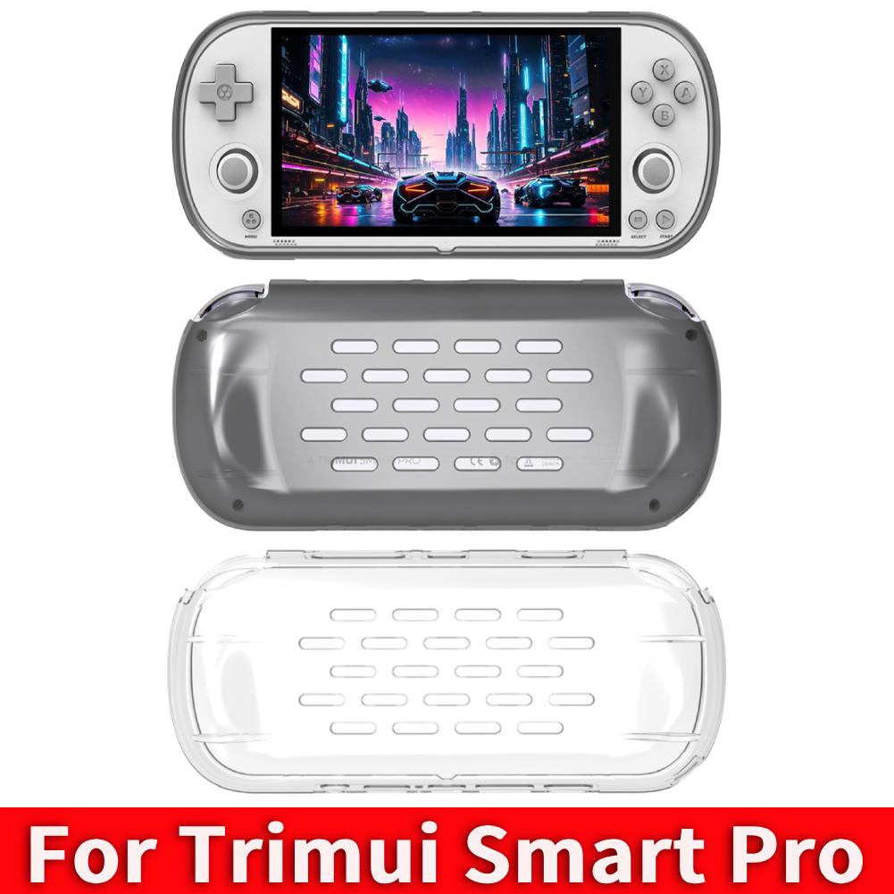 Transparent TPU Case Anti-Scratch Protective Cover Shockproof Protective Case for Trimui Smart Pro