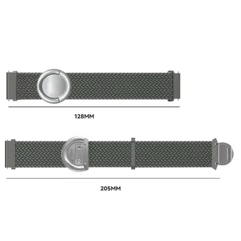 18mm 20mm 22mm Pasek pętla z plecionego nylonu do Huawei Watch GT5/GT4 Pro Klamra spadochronowa Wygodny pasek do Samsung Watch 7 6 5 4