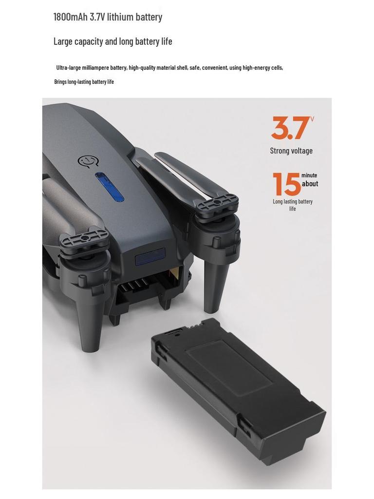 Cross-border E88PRO K3 E99 Drone: 4K HD Dual-Camera Quadcopter for Aerial Photography E525