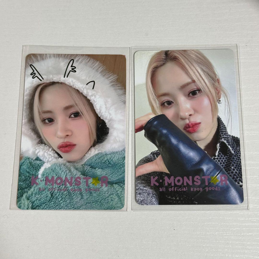 

[USED] itzy Ryujin trading card kmonstar Taiwan born to be bonus